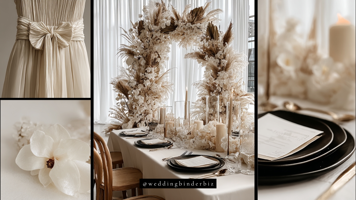 Wedding Theme Ideas, Minimalist Boho