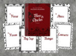 Gothic Wedding Planner Template Bundle, Cover Pages
