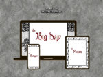 Gothic Wedding Planner Template Bundle, Compatible With All Devices